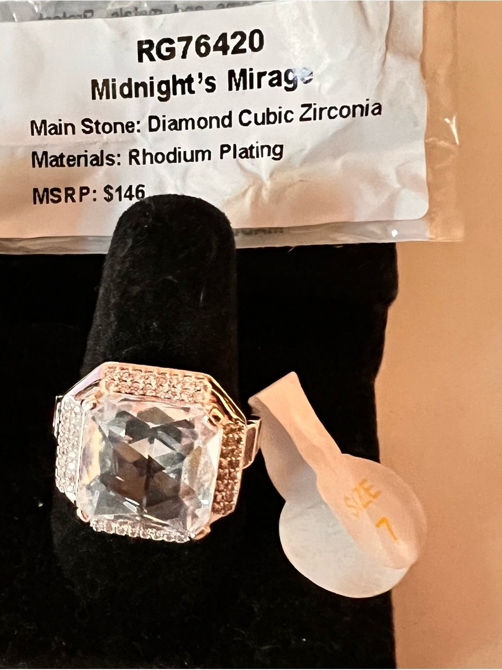 Bp “Midnight Mirage” Stunning ring!
